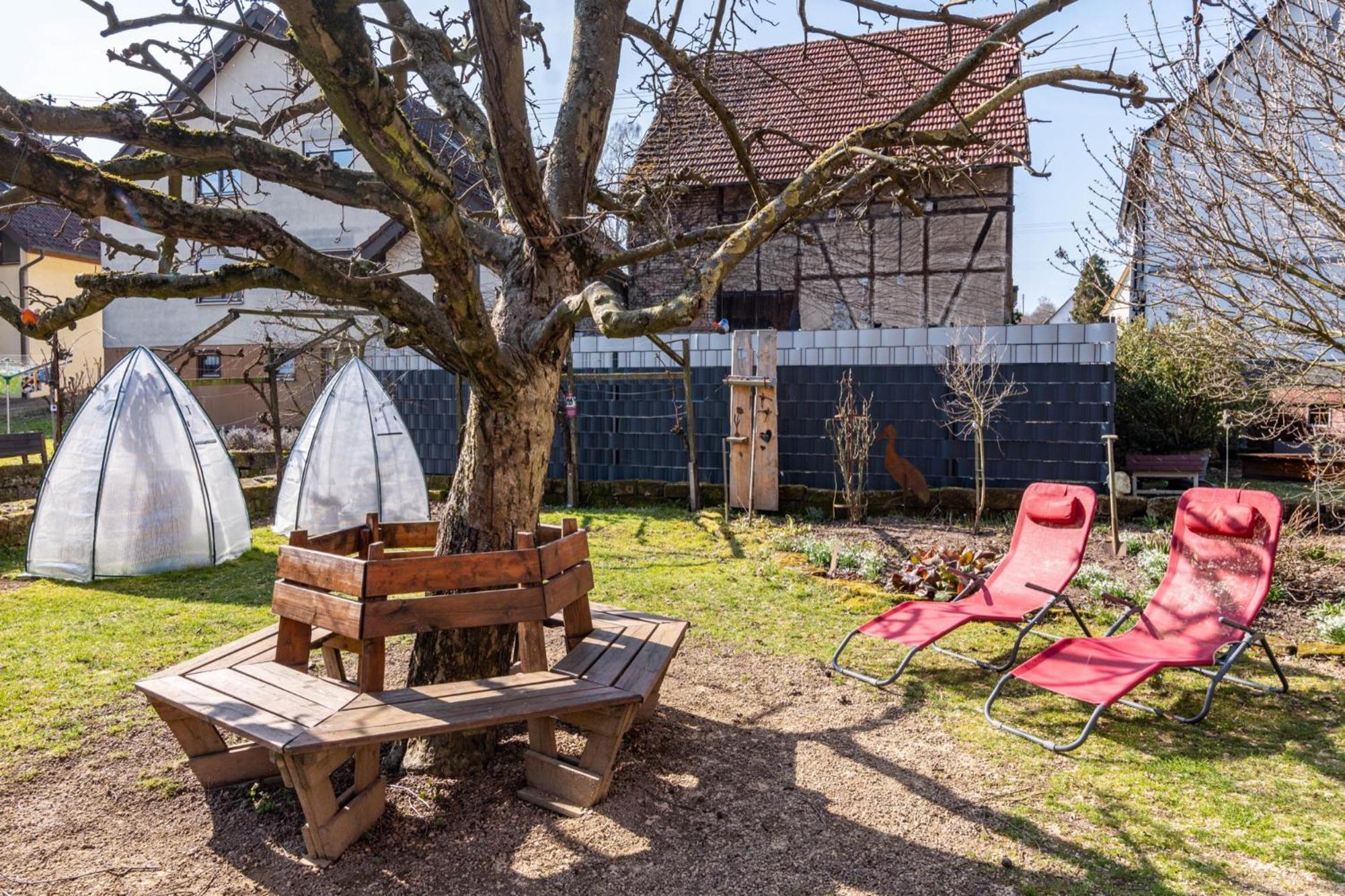 Winzercafe Neipperg Apartment Brackenheim Exterior foto