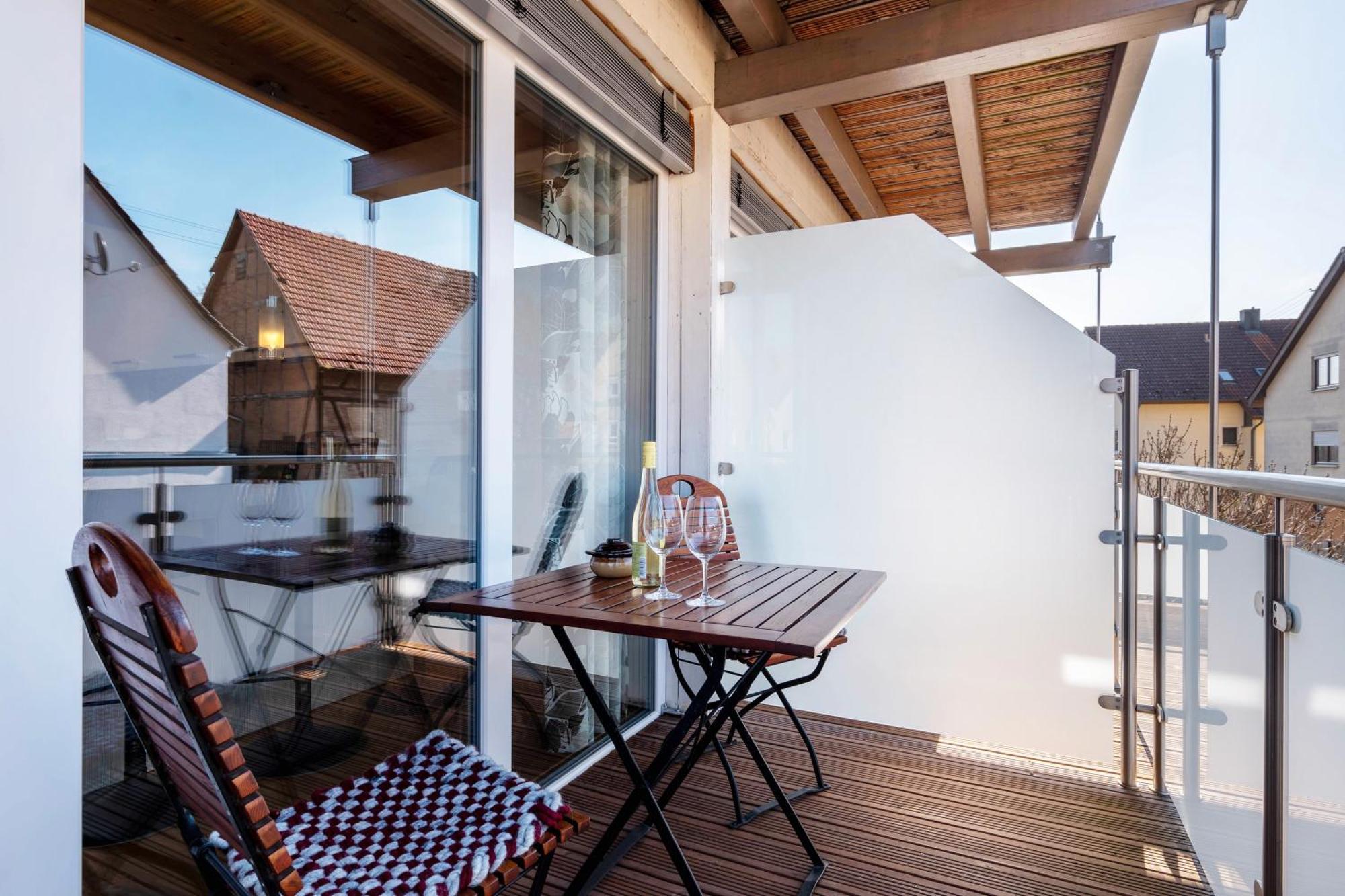 Winzercafe Neipperg Apartment Brackenheim Exterior foto