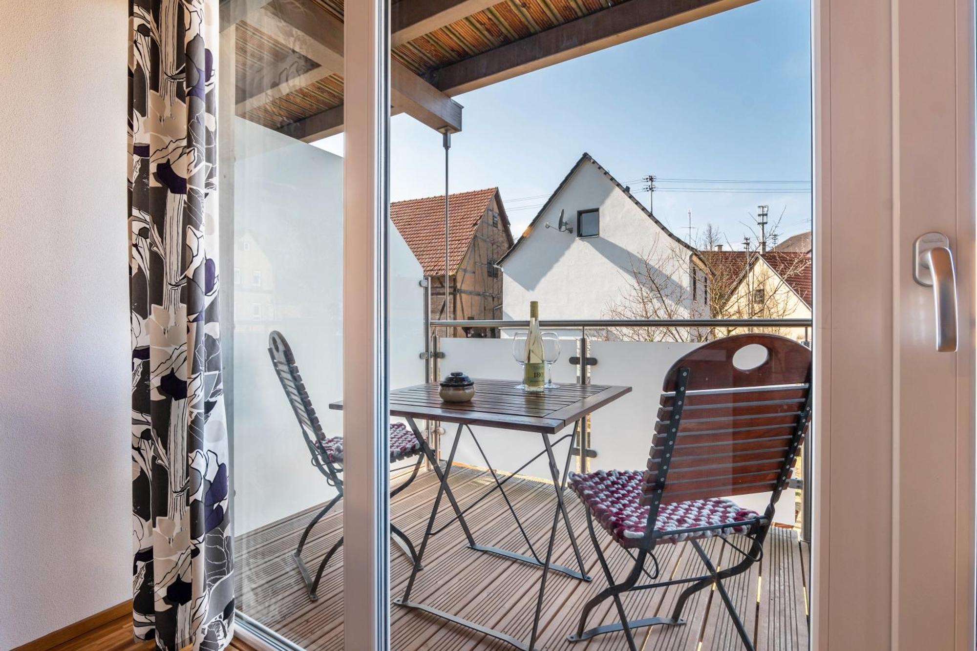 Winzercafe Neipperg Apartment Brackenheim Exterior foto