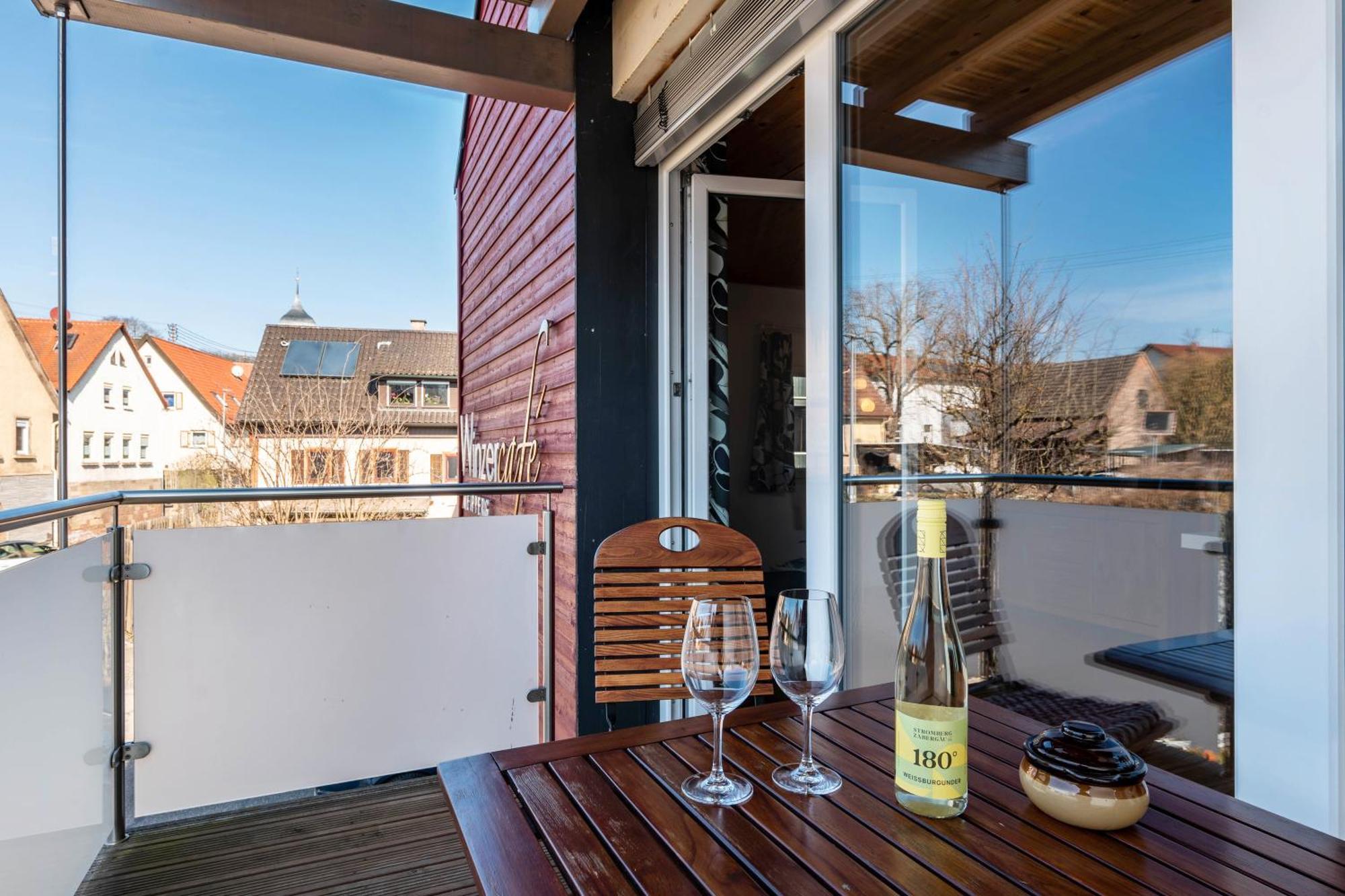 Winzercafe Neipperg Apartment Brackenheim Exterior foto